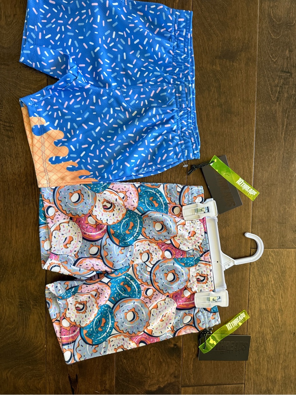 NEW 2 pair of Boys Shorts - Donut print & Sprinkle print